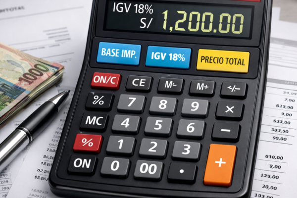 A black calculator showing the number "1,200.00" on a desk.