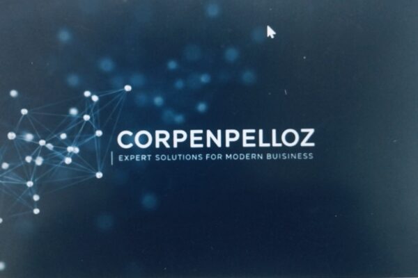 A professional logo with the text "CORPENPELLOZ" and a network graphic.